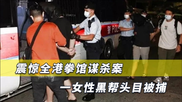 港警破获重大谋杀案,逮捕13人含黑帮女头目,死者曾从事非法活动