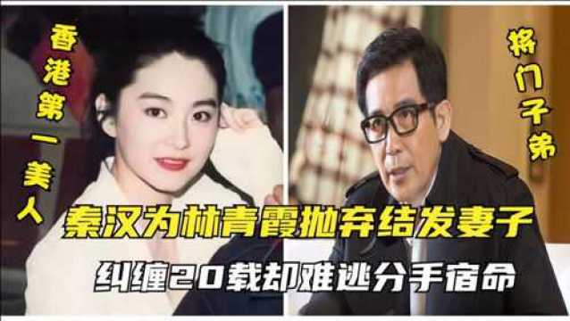 秦汉背景曝光,父亲是抗日名将,怪不得林青霞为他悔婚