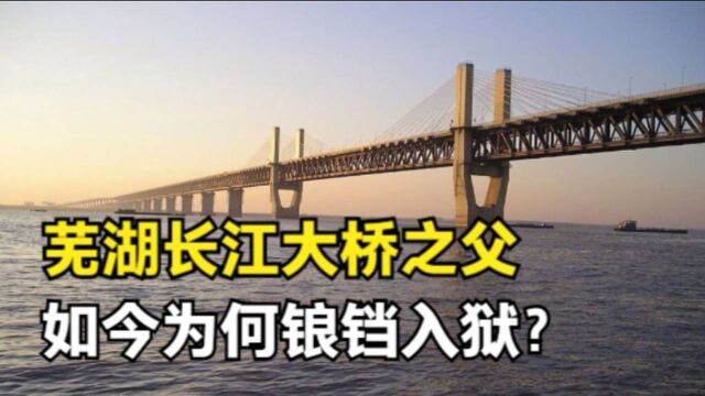 中国基建圈大佬,曾修建芜湖长江大桥,如今为何成阶下囚?