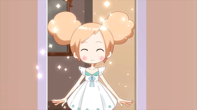 小花仙2:千韩给安安换了一身裙子,蓬蓬的,好可爱呀