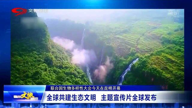 联合国生物多样性大会在昆明开幕:共建生态文明,宣传片发布!