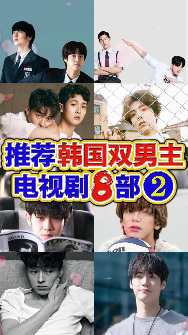 推荐韩国双男主电视剧8部 #双男主 #韩剧 #兄弟情_腾讯视频