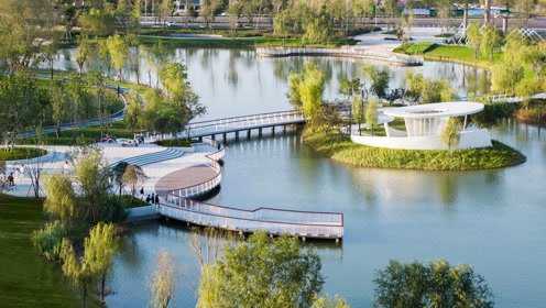 Zhoukou Wanda Furong Lake Ecological City Park by Inter-design 