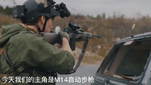 精准射手：M14自动步枪，发展“第二春”的狙击步枪