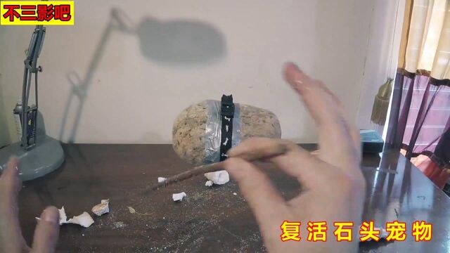 小伙复活宠物石头,狩猎独角兽制作魔法棒,不小心用石头打穿月球