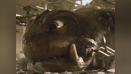 《勇者神龟》几十米的乌龟大战哥斯拉，谁会更胜一筹？#电影 #解说 #怪兽 #哥斯拉