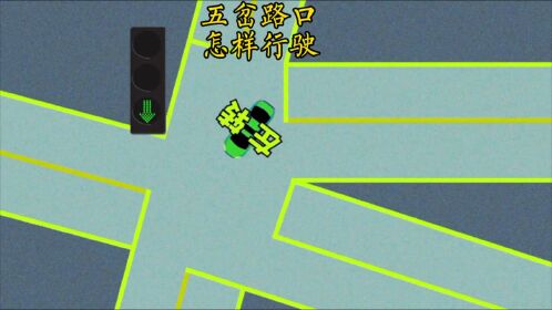 五岔路口怎样走