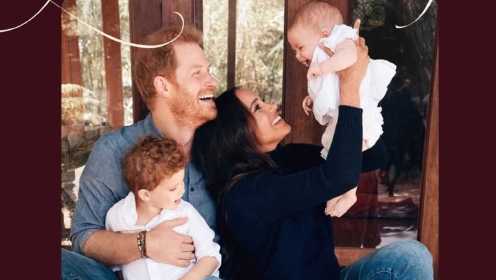 Prince Harry and Meghan Markle DEBUT Daughter Lilibet in Christmas Card