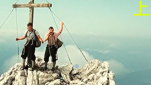 年轻的登山家,一有时间就和好友享受登山的快感