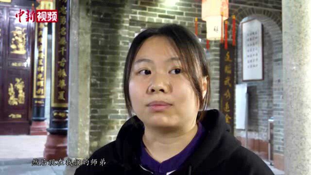 广州城中的舞狮少年:锤炼功夫致力传承想当“世界狮王”