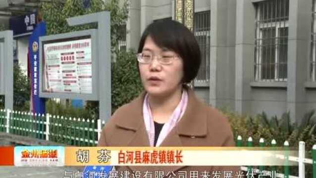 光彩熠熠!白河分布式屋顶光伏建设助推乡村振兴