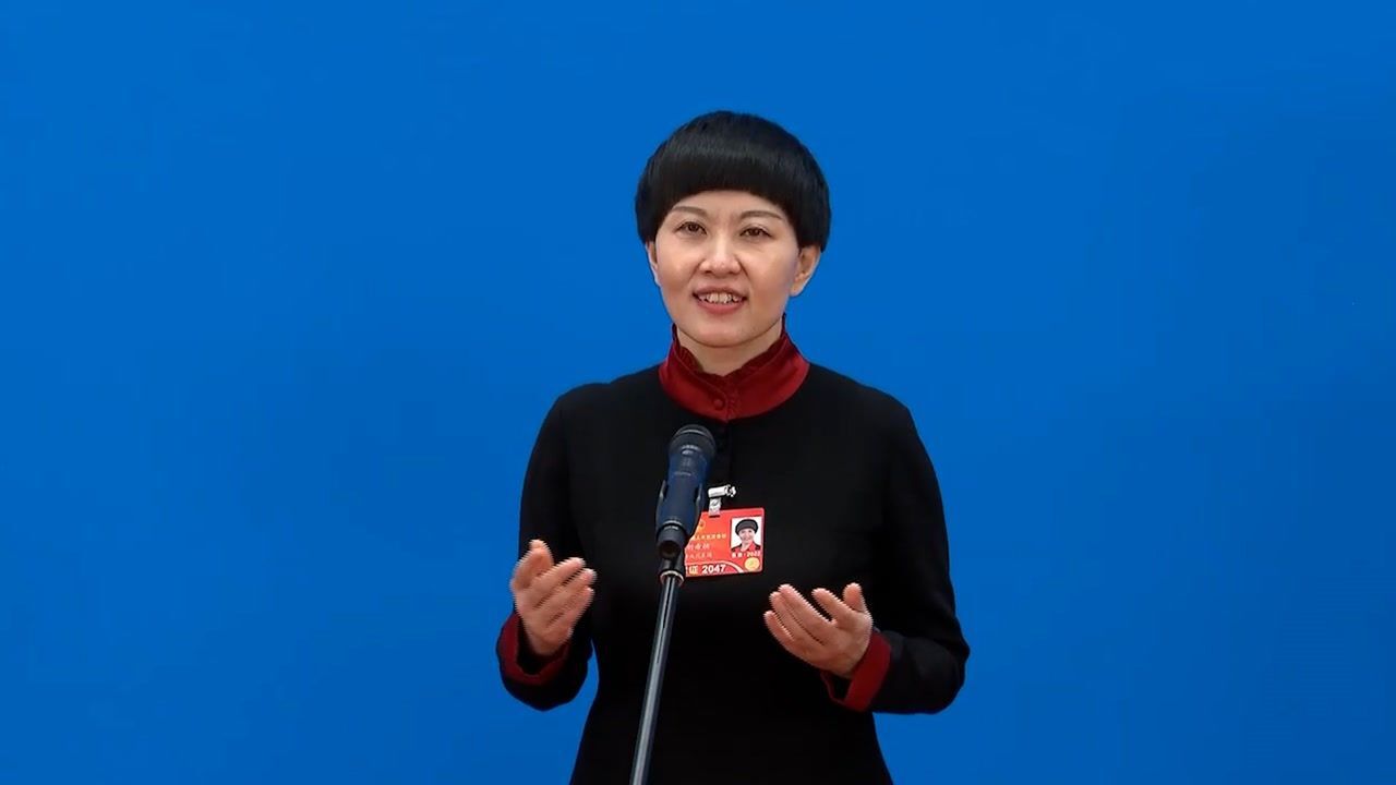 刘希娅代表:“双减”不是减成绩和质量而是让教育回归本质_高清1080P在线观看平台_腾讯视频