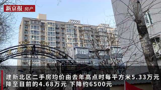 北京顺义城区二手房市场低温运行,部分小区半年单价降1万