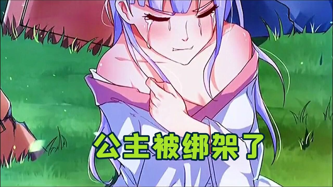 公主被绑架，快被掳走的时候，男主出手相救_高清