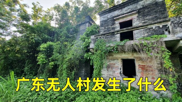 在广东开平发现大片荒废豪华房屋,村里却空无一人,村民都去哪了?