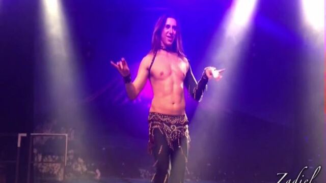 【丝媚东方舞】Drum Solo  肚皮舞男舞者zadiel @gayhane so36 berlin