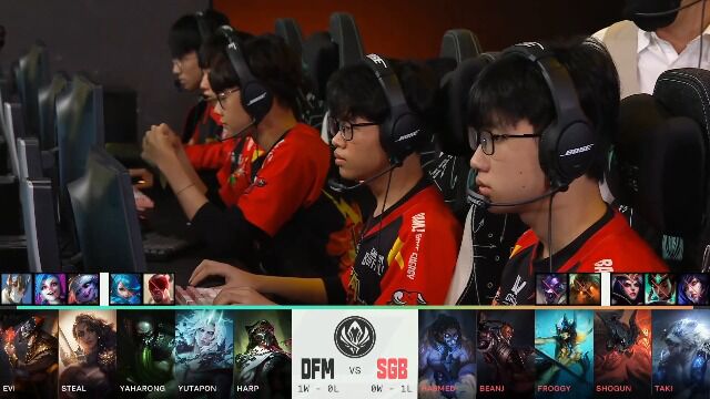 速看2022MSI亚洲区DFM vs SGB集锦DAY2