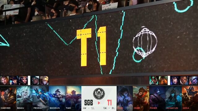 速看2022MSI亚洲区SGB vs T1集锦DAY6