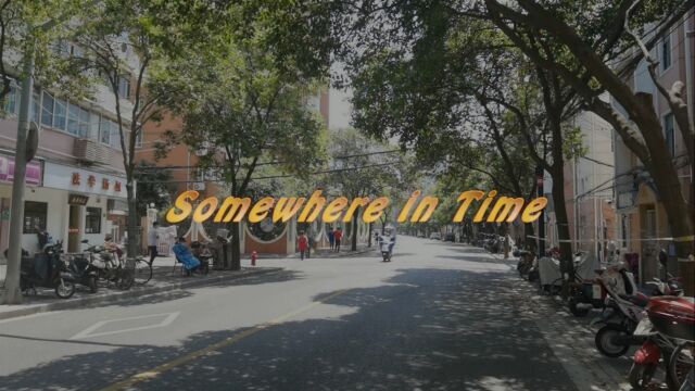 《Somewhere in time 》时间在绚烂中流逝,岁月已留下痕迹.