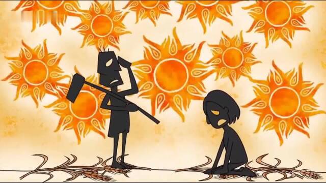 后羿射日是射了十个太阳啊!再见太阳