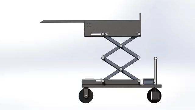 3d大赛新型折叠叉车介绍视频