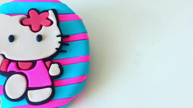 手工橡皮泥系列:儿童益智玩具之超可爱的小猫咪冰淇淋雪糕