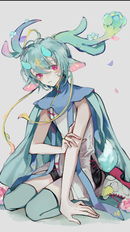 九色鹿拟人 | 假如鹿角变成了多肉植物?_腾讯视频