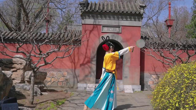 好美!妩媚汉服小姐姐!带来古风舞蹈《笑纳》!