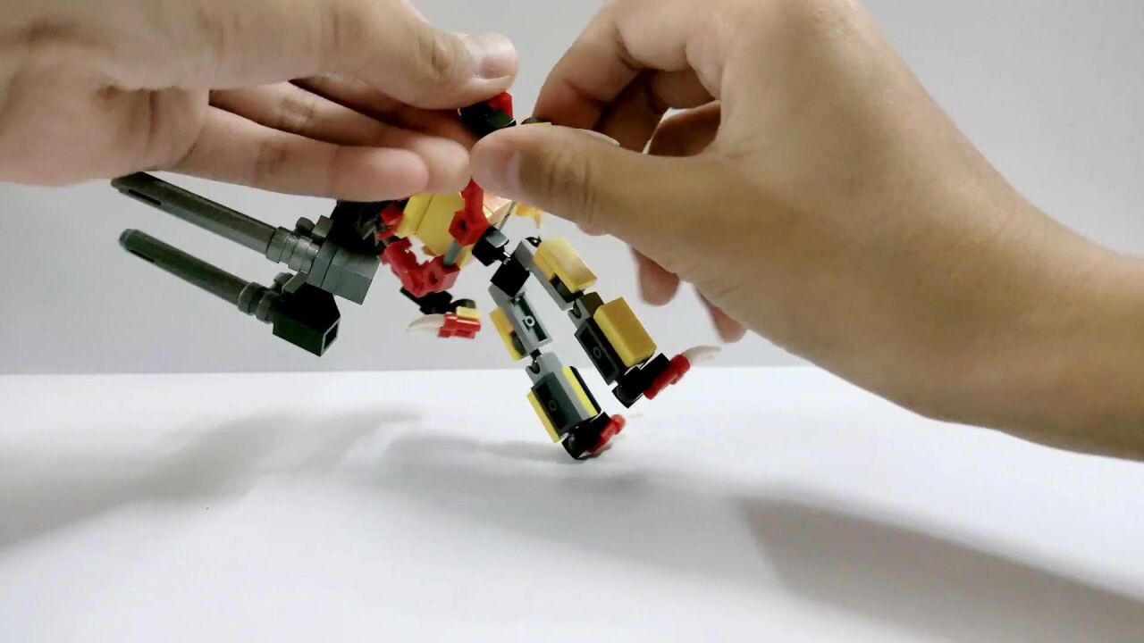乐高moc变形金刚冲云霄成员 利爪_腾讯视频