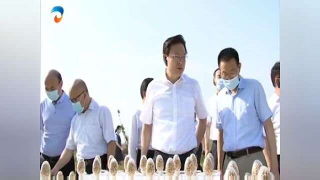 2022年第1次全市重点项目观摩走进省黄三角农高区和市级重点项目