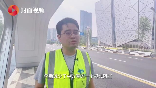 成都锦江大道提升改造示范段建成投用