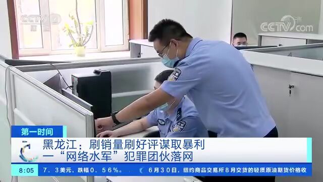 又一刷销量刷好评牟取暴利的“网络水军”犯罪团伙落网