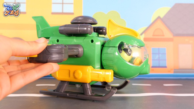 救援宝贝玩具救援队 4号旋翼机发射机动救援车