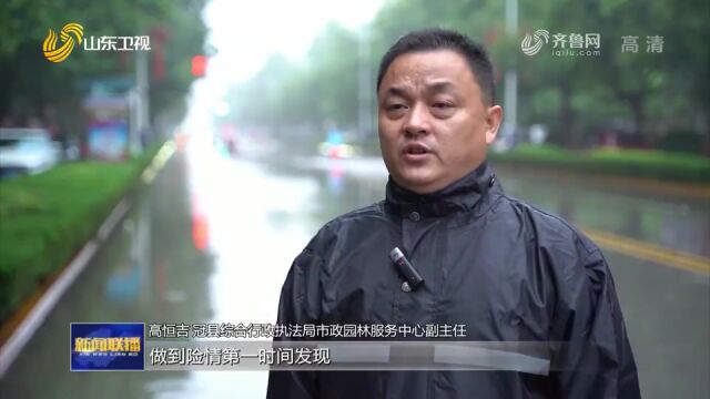 【山东新闻联播】德州陵城区:强降雨致农田积水 党员干部助村民防汛抢险