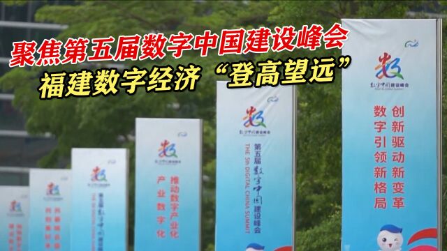 聚焦第五届数字中国建设峰会,福建数字经济“登高望远”