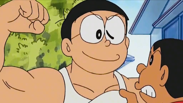 胖虎被改造成肌肉猛男,结果却躺赢获得金腰带!