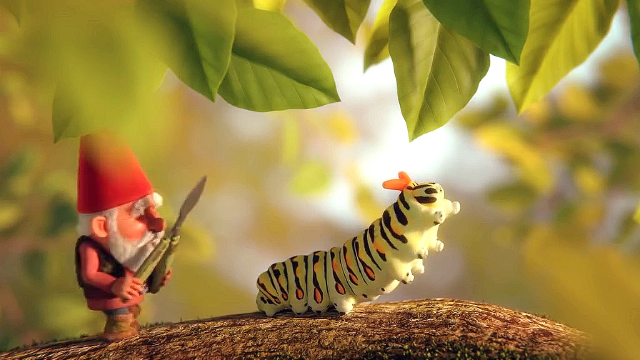 微小世界版农夫与蛇的故事,老头帮助毛毛虫却被折磨,最后神反转