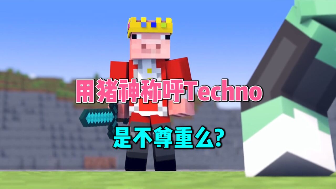 我的世界:用猪神称呼Technoblade是不尊重么?_高清1080P在线观看平台_腾讯视频