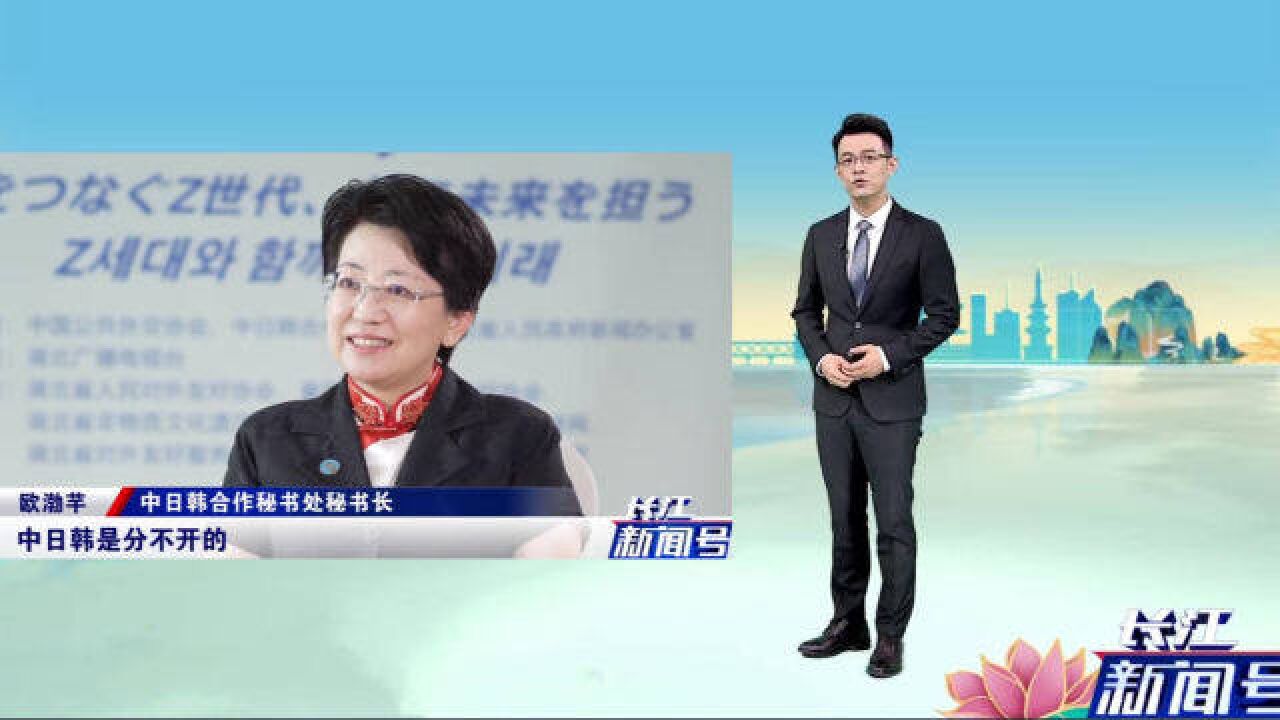 专访中日韩合作秘书处秘书长，欧渤芊：我们不能改写历史，但可以塑造未来_腾讯视频