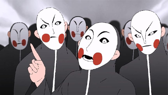 这些人喜欢戴着面具,躲在键盘后面,伸张自己的正义