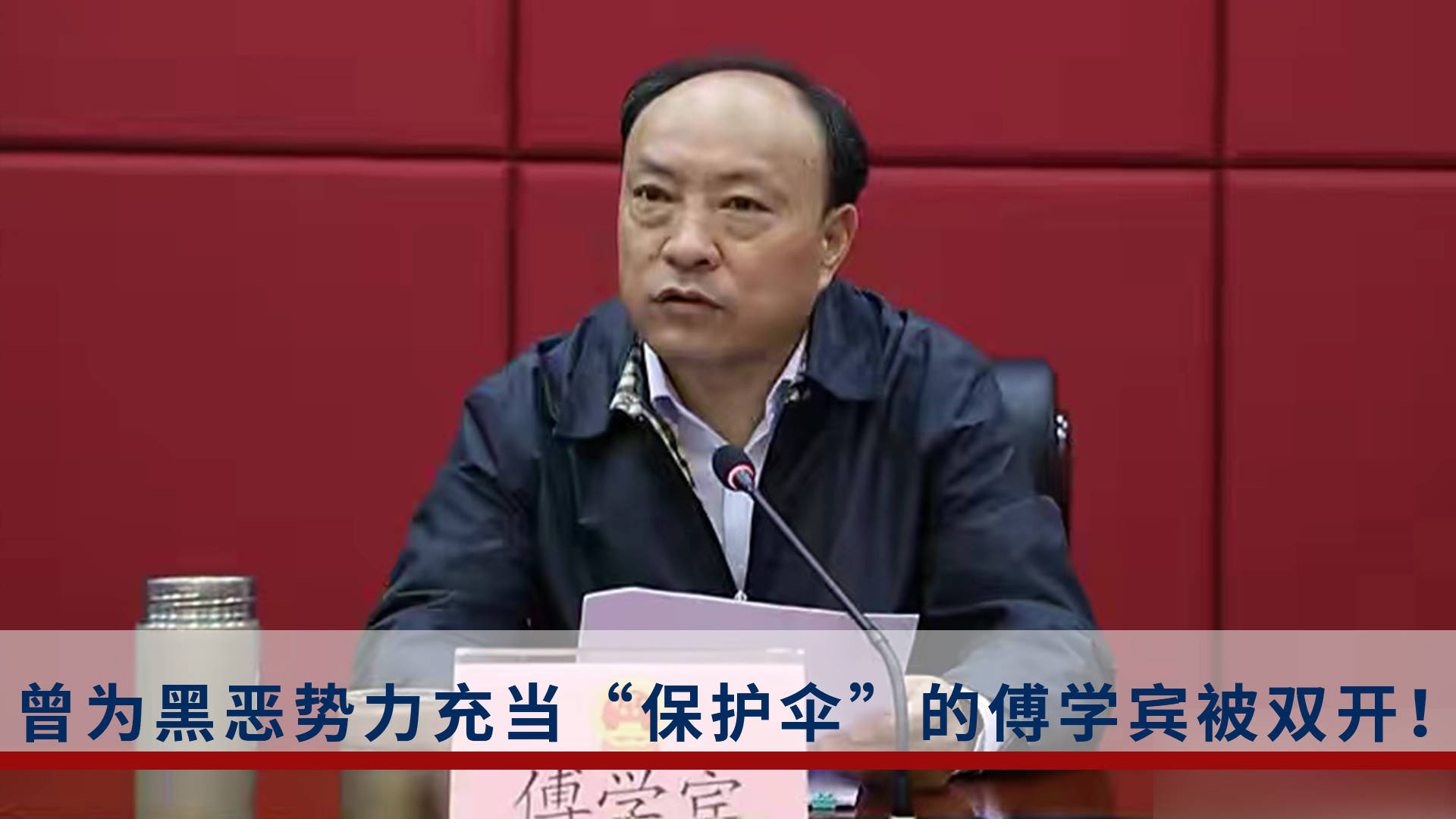 云南省曲靖市人大常委会原副主任傅学宾被"双开"