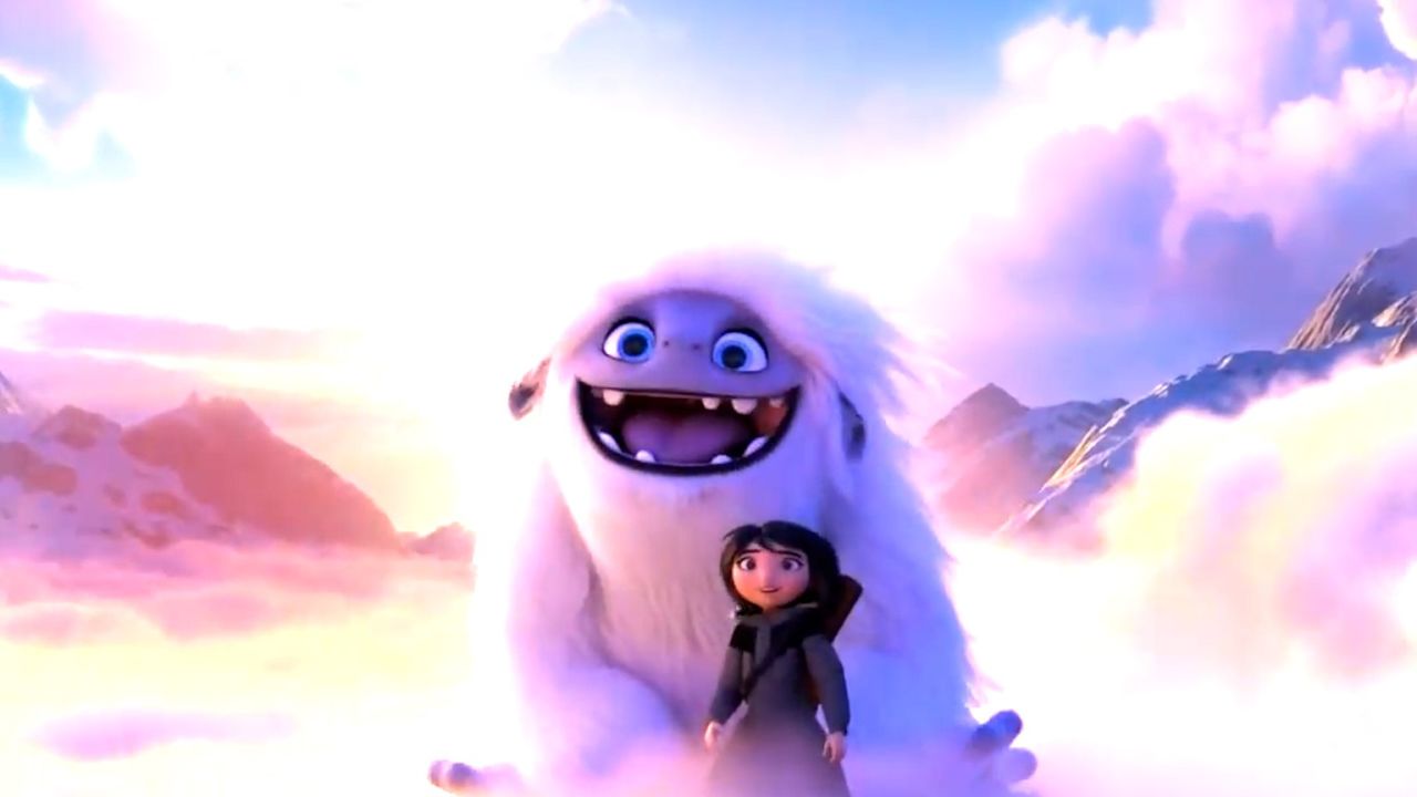【雪人奇缘】呆萌的大毛不是一只可怕的雪怪，而是一坨可爱至极的毛绒玩具！腾讯视频 