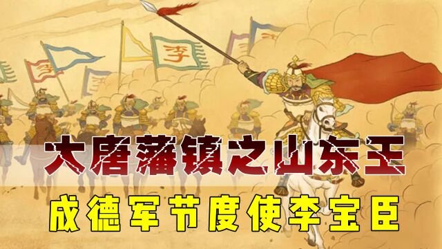 唐朝藩镇割据之“山东王”,成德军节度使李宝臣