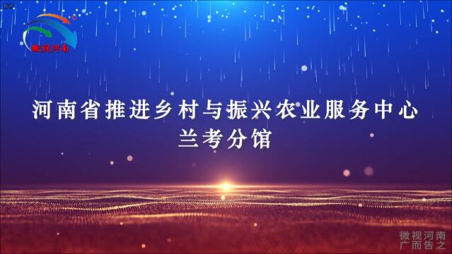 微视百科:河南省推进乡村与振兴农业服务中心兰考分馆微视百科