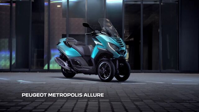 129800元!标致摩托NEW PEUGEOT METROPOLIS上市!