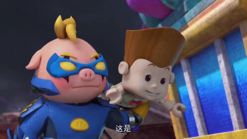 猪猪侠#原来积木世界早已近被摩尼统治了