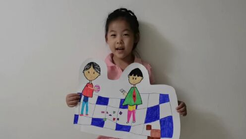 《分享的快乐》大四班  杨珺涵 5岁  