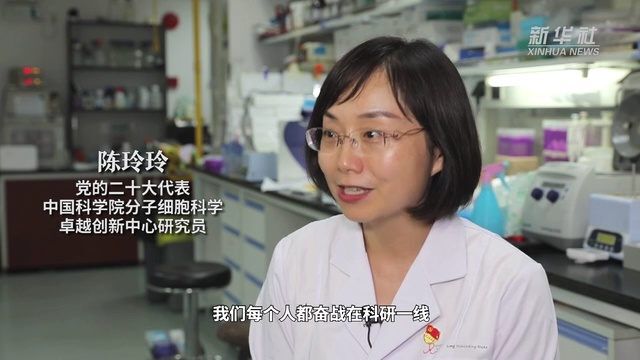 二十大代表风采丨陈玲玲:解读“生命之书”