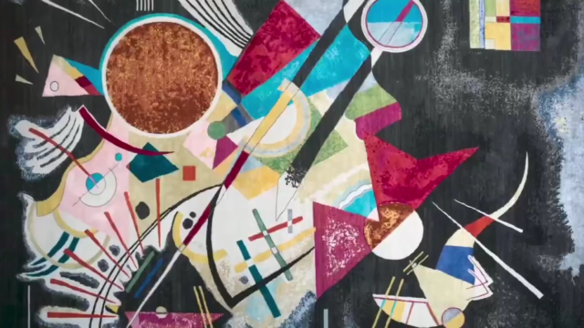 pkbj设计 | 佳布尔艺毯丨康定斯基:自我表达的欢欣与狂放
