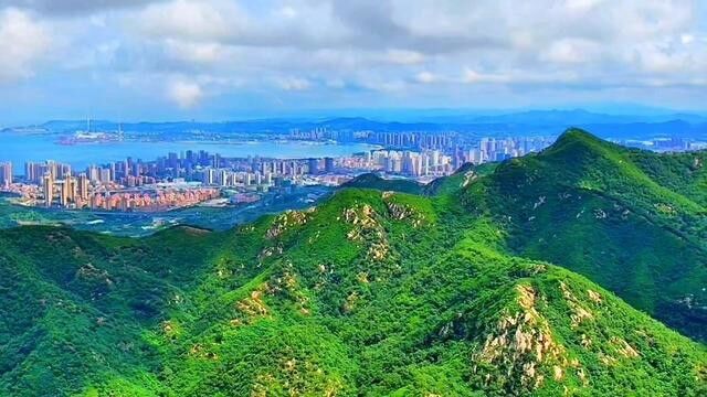 威海的风景#登上山顶看美景 #山东威海风景 #威海